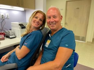 Peter in het HOH op Aruba via Healthz