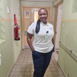 Zorgprofessional Colette via Healtz werken op SABA