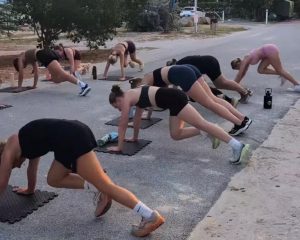 Bootcamp op Aruba Nina van Deventer